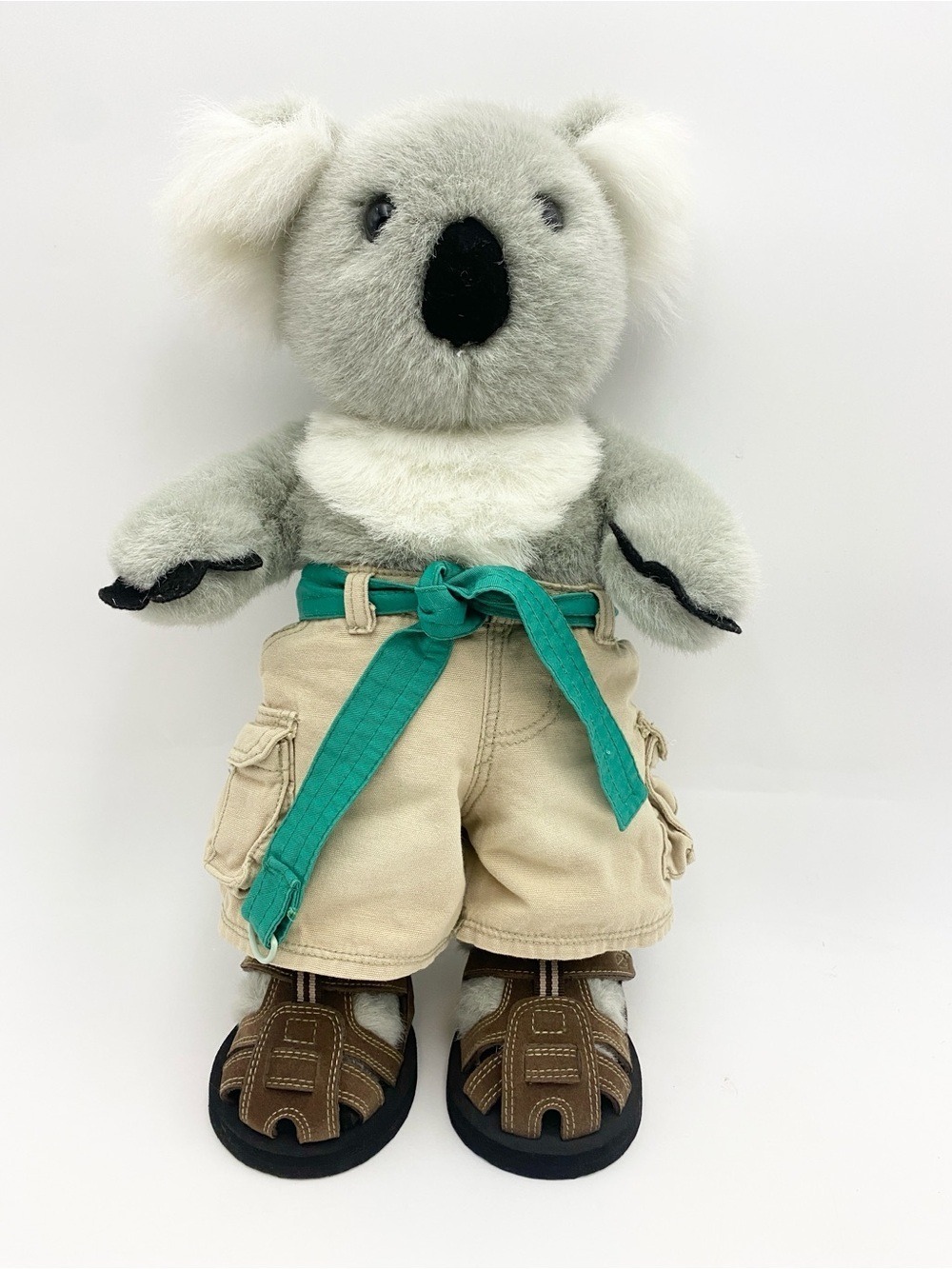 Build A Bear Vintage Retired Kuddly Koala with Outfit Stuffed Animal BAB